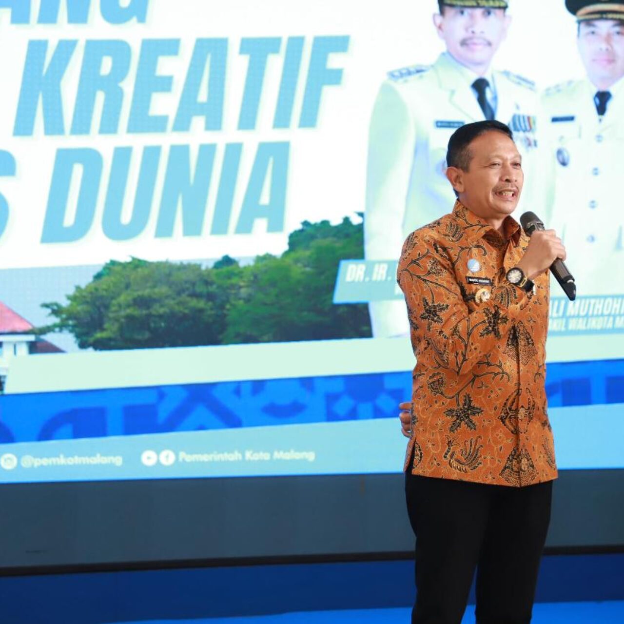 Dapat Apresiasi dari Menkraf, Wali Kota Wahyu Sebut Kota Malang Optimis Jadi Penggerak Ekraf Nasional