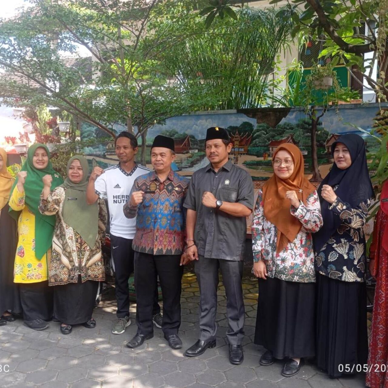 Anggota Komisi D DPRD Kota Malang, Ginanjar Yoni Wardoyo Tinjau Jalannya Ujian di SDN Jatimulyo 2