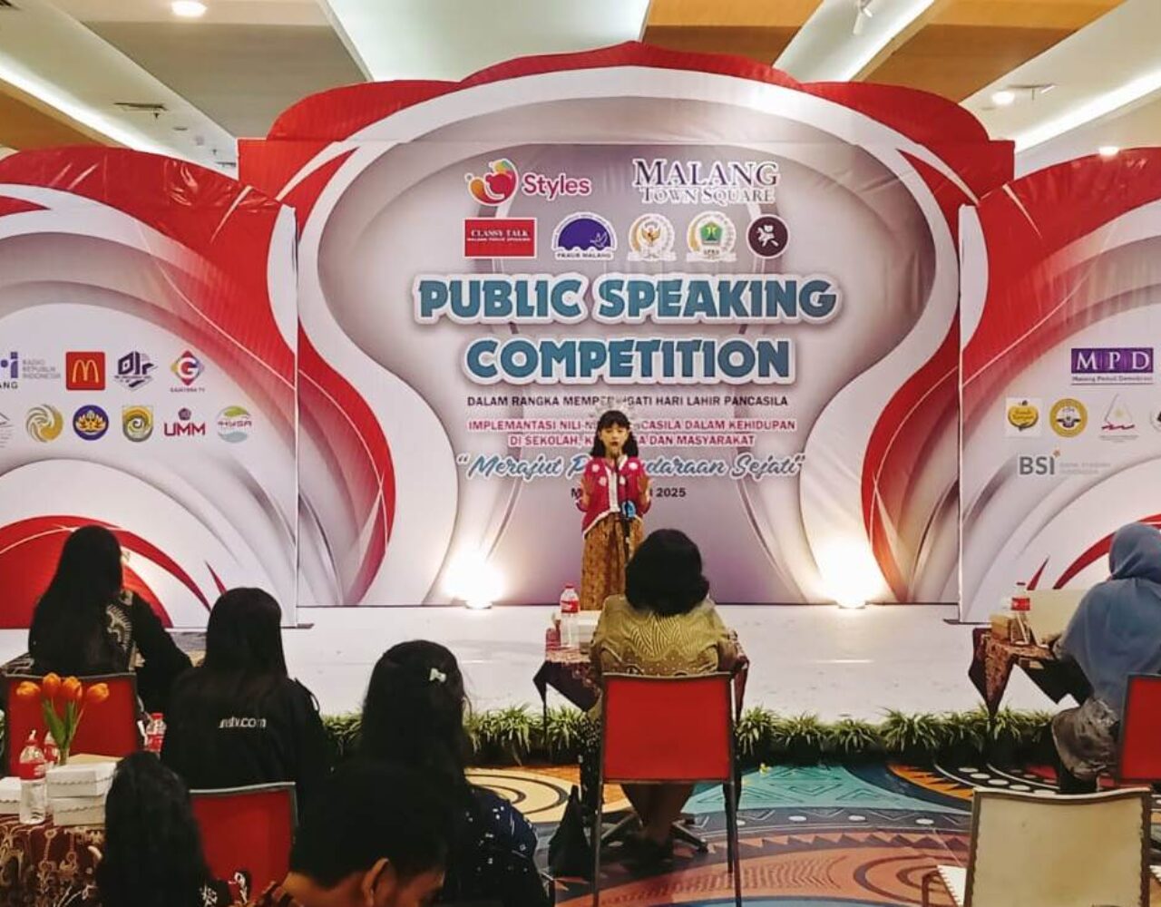 Semarak Hari Pancasila, FKAUB Malang Gelar Lomba Public Speaking Anak dengan Tema Implementasi Nilai-nilai Pancasila