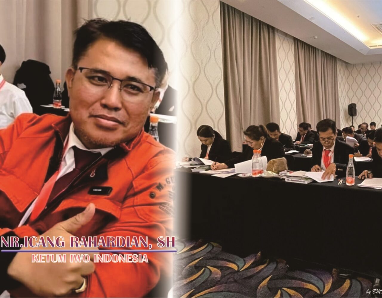 Icang Rahardian Ketum IWO Indonesia, Raih Lima Sertifikat Keahlian Hukum dari ESAS Management