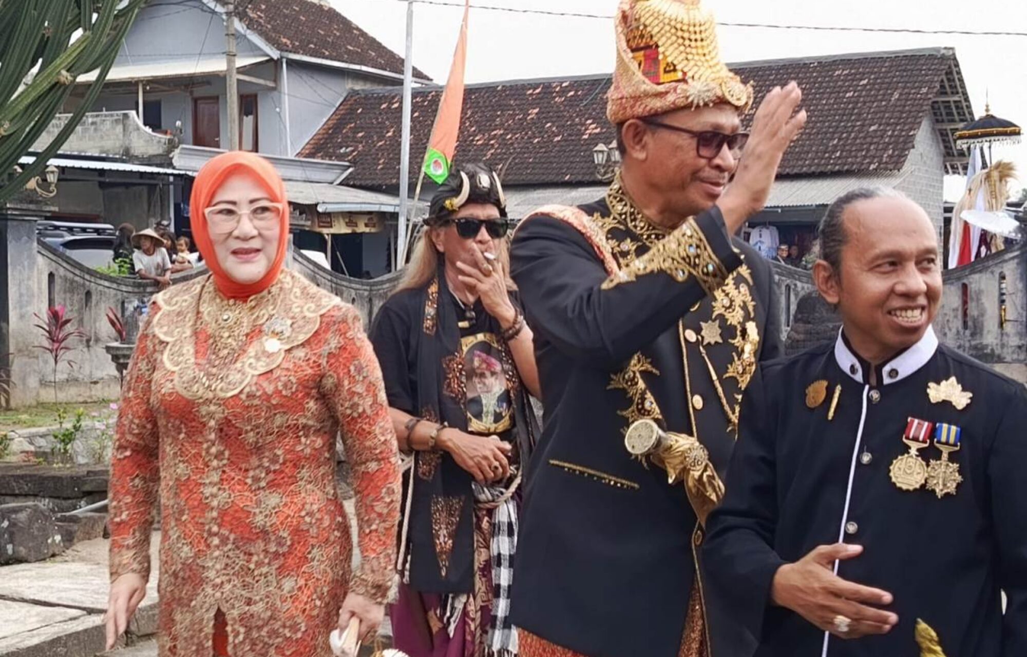 LP2BN Gelar Kirab Tumpeng Agung Nusantara Gotong-Royong ke-14, Kamu Boleh Modern Tetapi Kamu Jangan Kehilangan Siapa Jati Diri Kamu