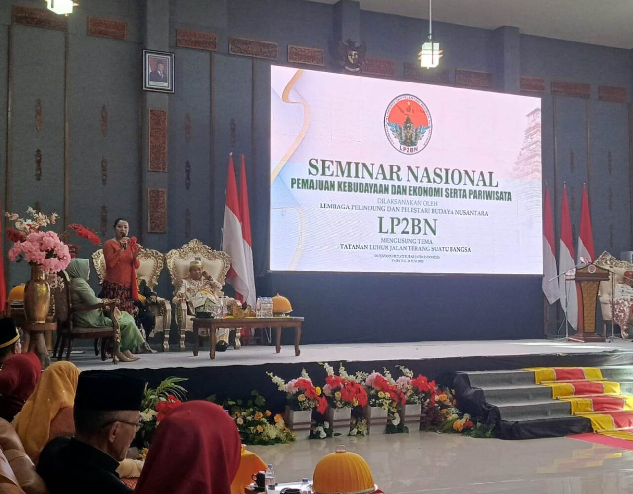 LP2BN Gelar Seminar Nasional Tatanan Luhur Jalan Terang Suatu Bangsa, Kirab Tumpeng Agung Nusantara Gotong-Royong ke-14