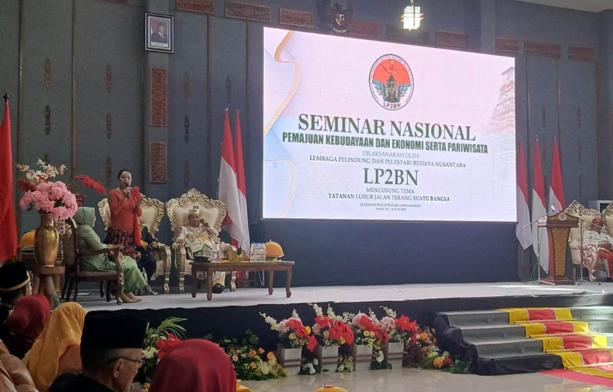 LP2BN Gelar Seminar Nasional Tatanan Luhur Jalan Terang Suatu Bangsa, Kirab Tumpeng Agung Nusantara Gotong-Royong ke-14