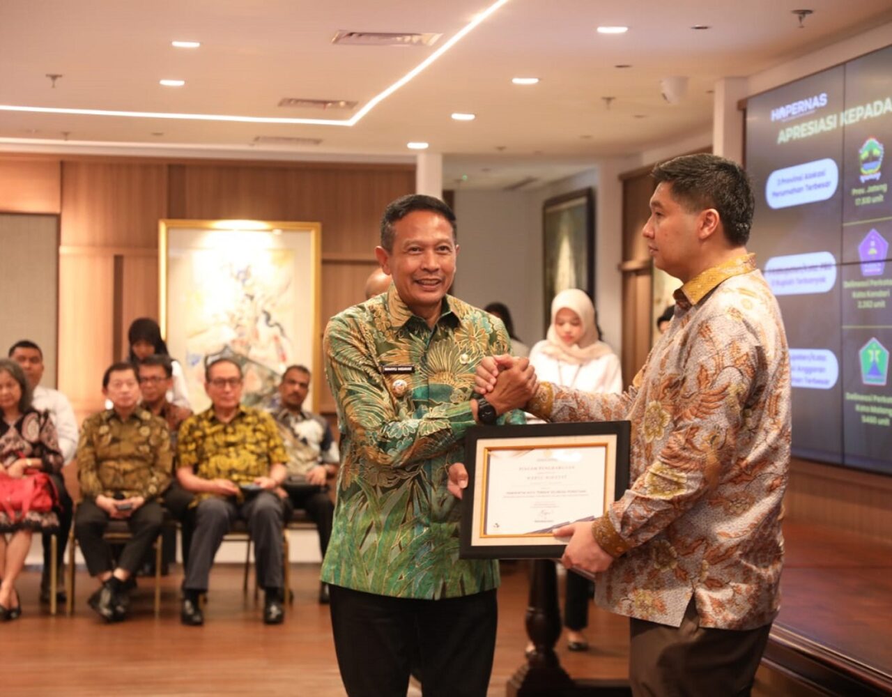 Kota Malang Raih Apresiasi Nasional di Bidang Perumahan, Wali Kota Wahyu: Struktur Anggaran Kita Dinilai Pro Perumahan Rakyat