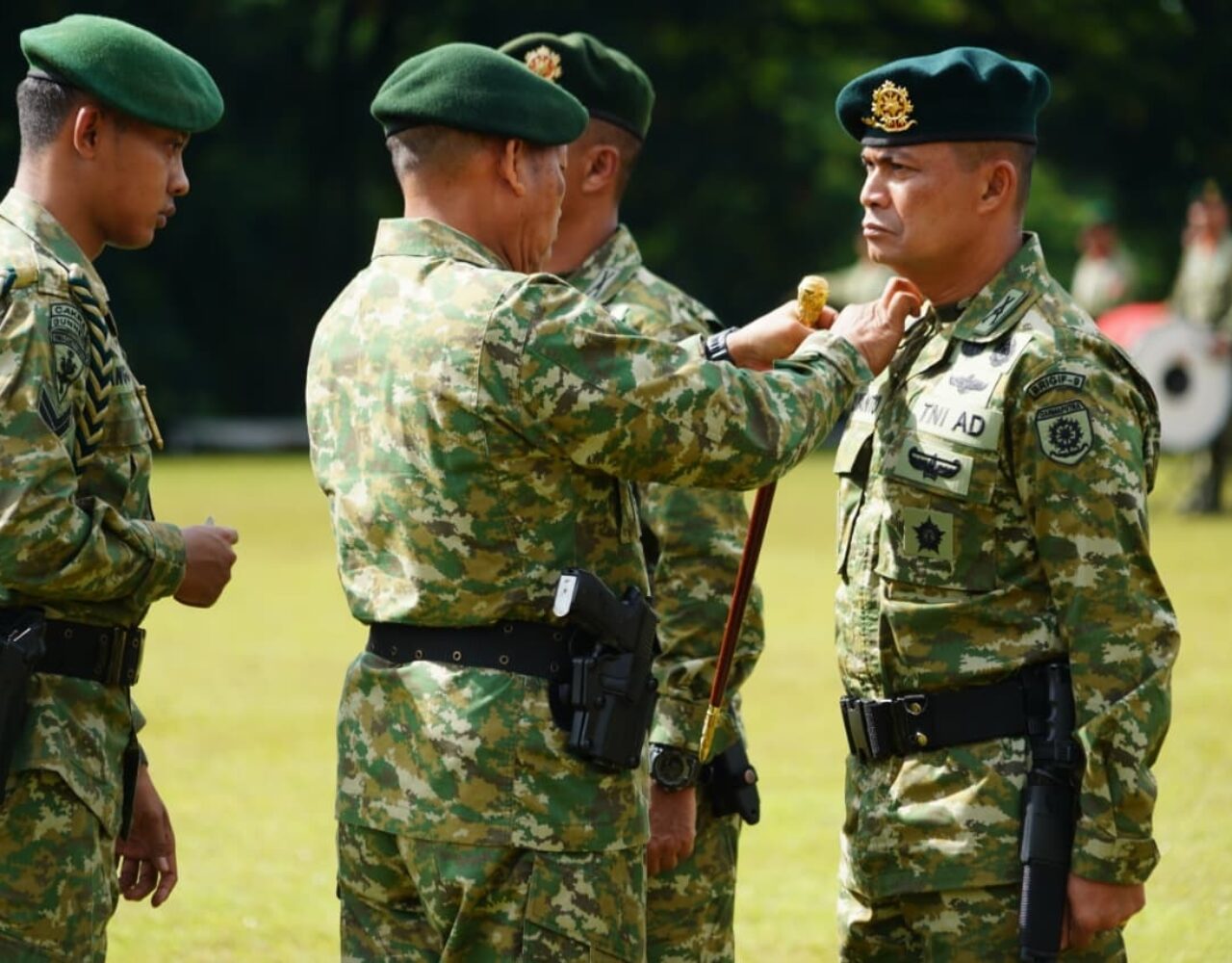Pangdivif 2 Kostrad Pimpin Serah Terima Jabatan Danbrigif 9/DY
