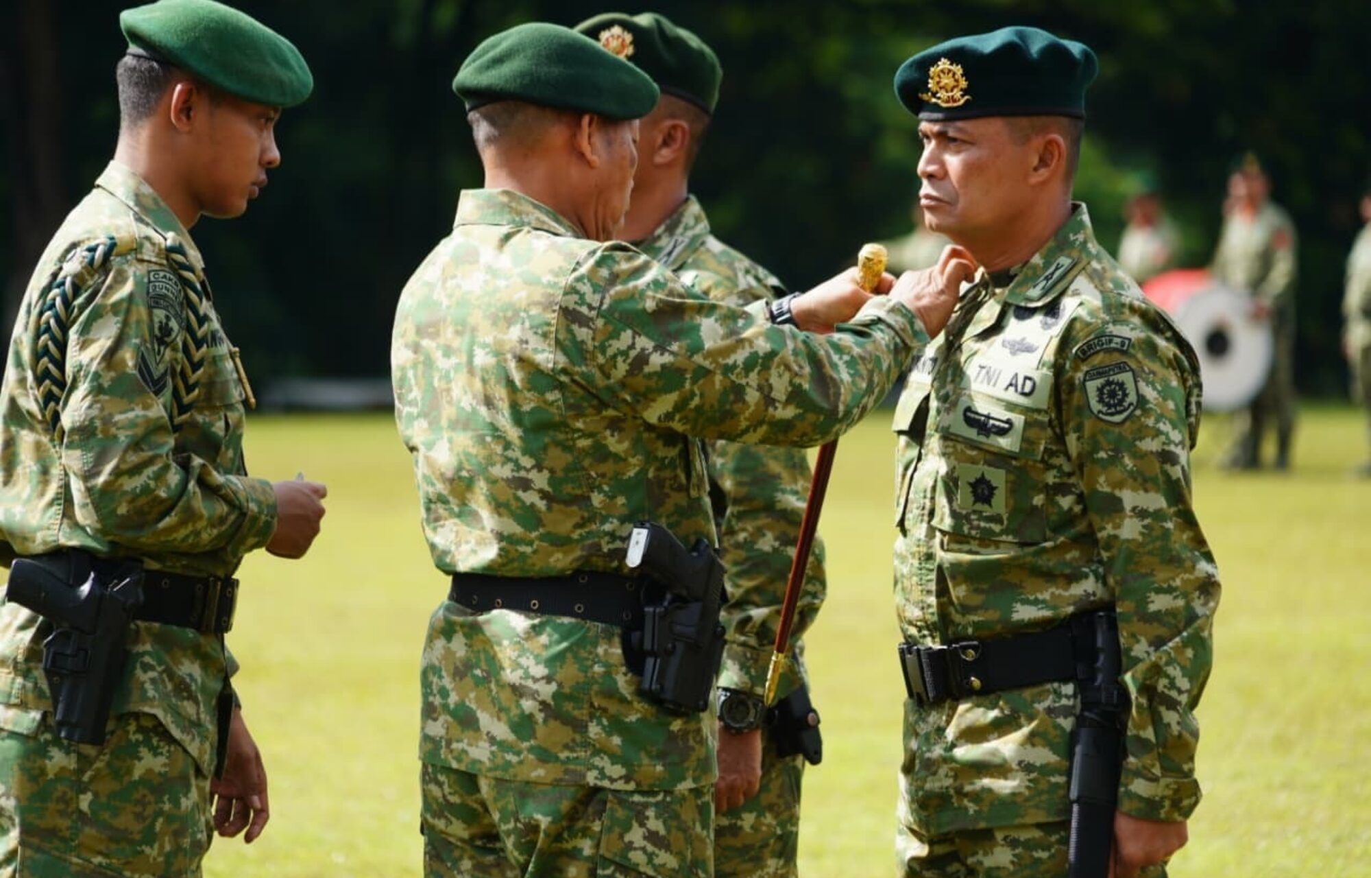 Pangdivif 2 Kostrad Pimpin Serah Terima Jabatan Danbrigif 9/DY