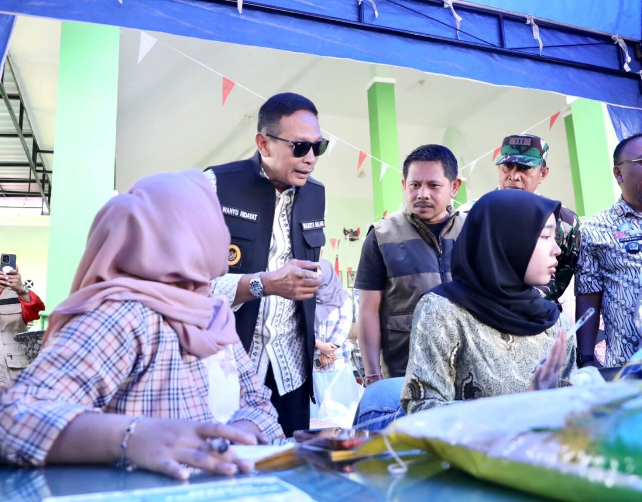 Pemkot Malang Gelar Pasar Murah di Tunggulwulung, Gerakan Pangan Murah Menstimulus Kestabilan Harga dan Daya Beli Masyarakat