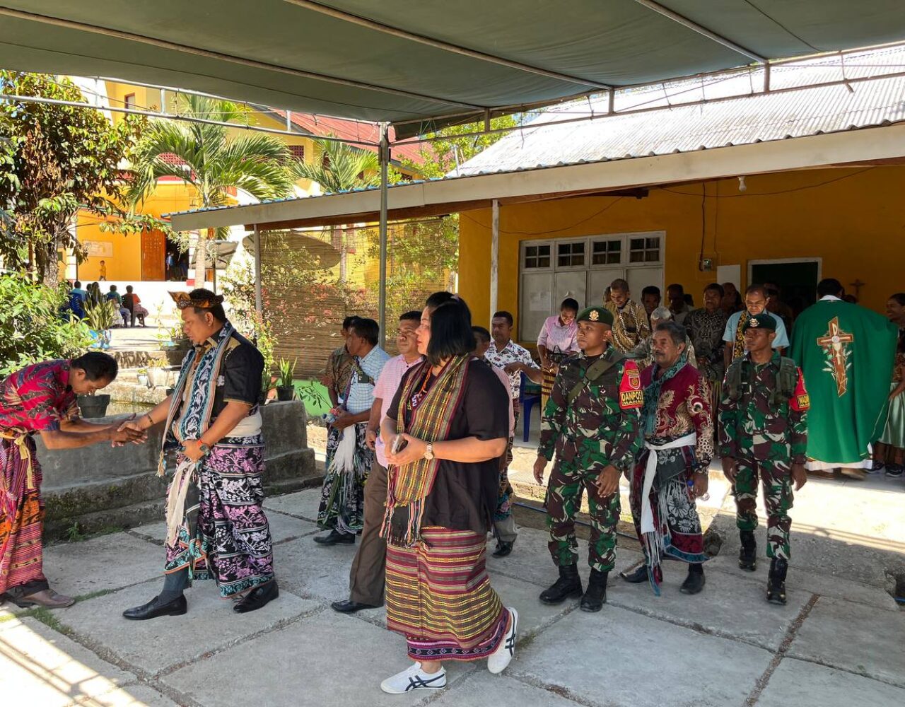 Kunjungan Kerja Bupati TTU di Wilayah Pos Manamas