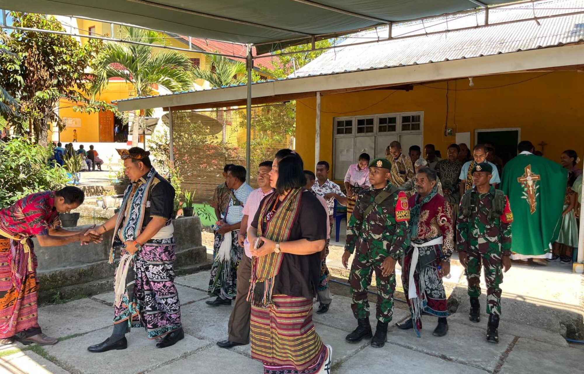 Kunjungan Kerja Bupati TTU di Wilayah Pos Manamas