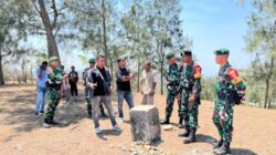 Bertolak ke Perbatasan, Dansatgas Pamtas RI-RDTL Sektor Barat Tinjau Kondisi Patok di Wilayah Haumeniana