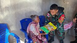 Jumat Berkah Alap Alap: Satgas Pamtas RI-RDTL Sektor Barat Bagikan Sembako