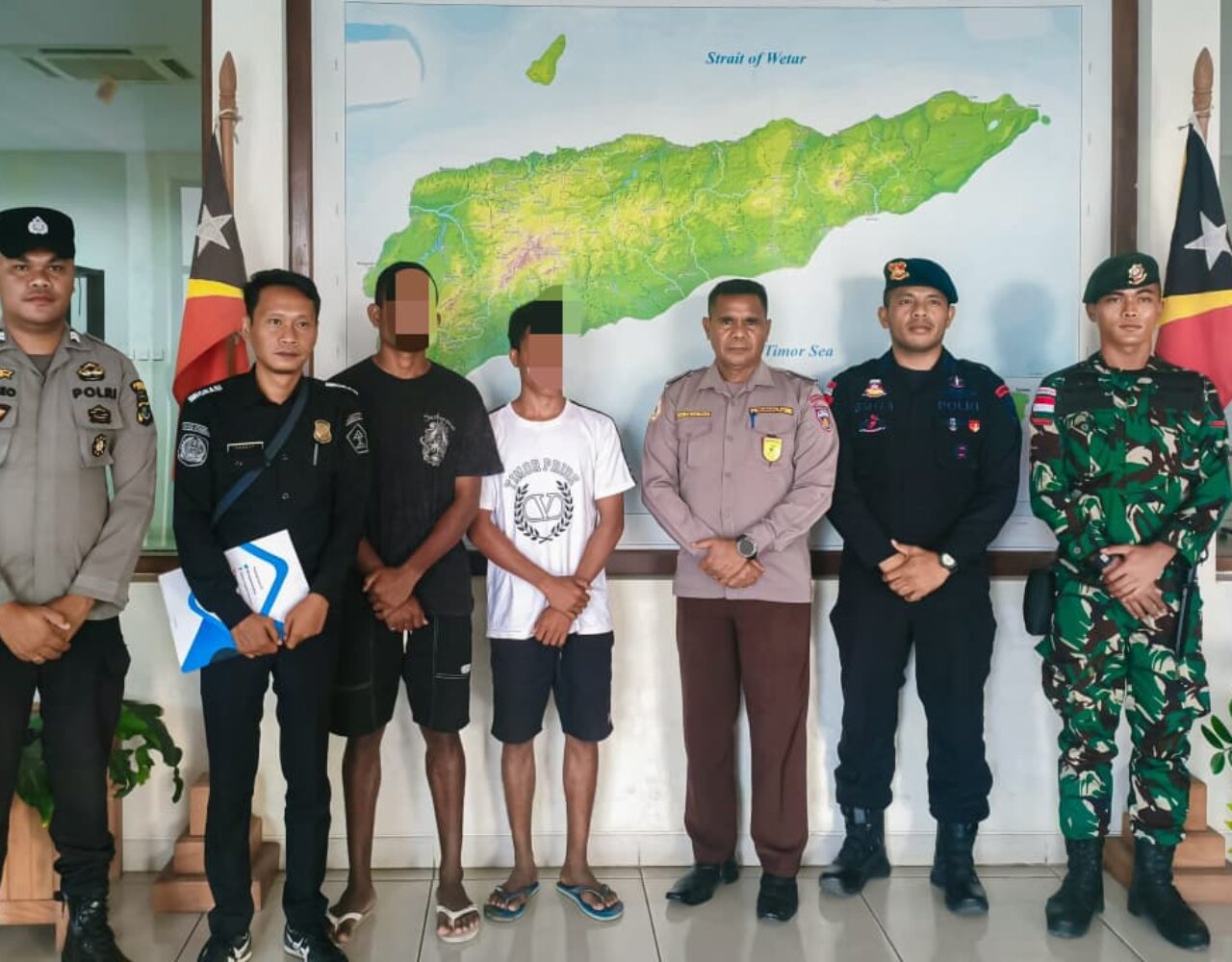 Amankan Perbatasan, Dua WNA Timor Leste Dideportasi Setelah Masuk Secara Ilegal di Perbatasan Wini