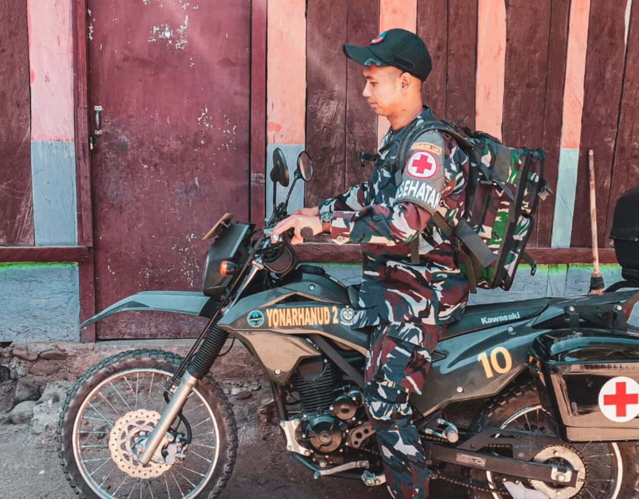 Motor Kesehatan Keliling, Program Unggulan Satgas Pamtas Yonarhanud 2 Kostrad di Ujung Negeri