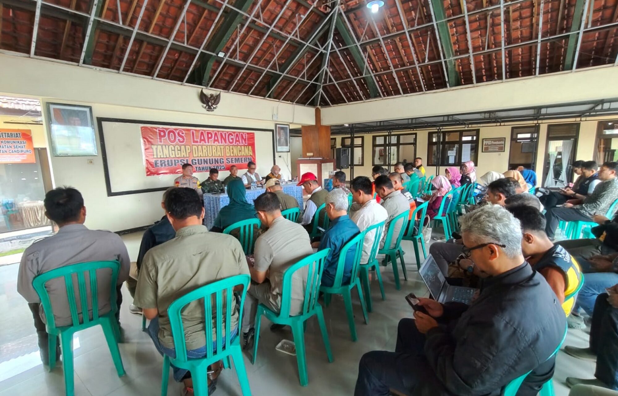 TNI, Pemda dan Relawan Duduk Bersama Menyampaikan Langkah Strategis