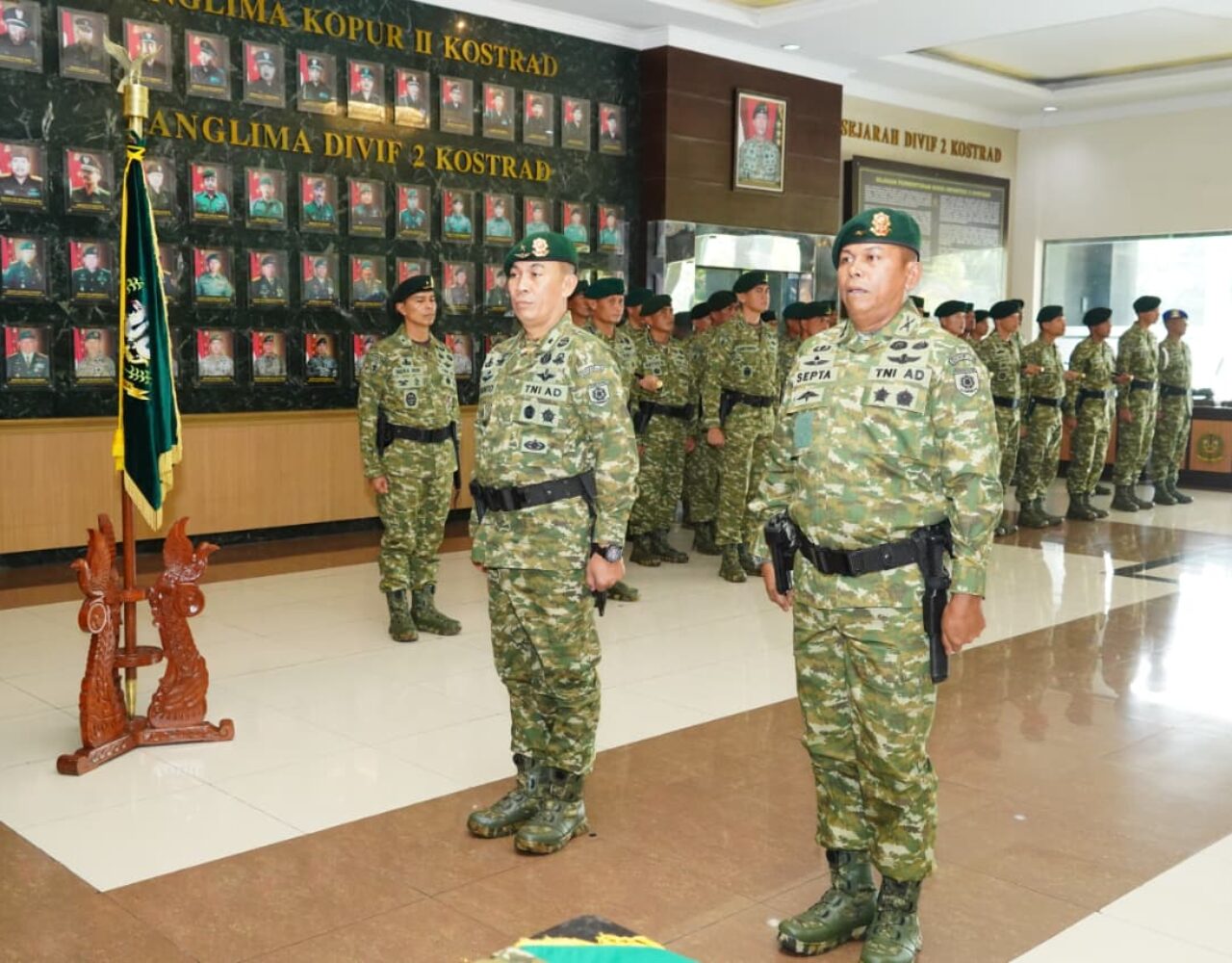 Kolonel Inf Septa Viandi Dwi Putra Jabat Kepala Staf Divif 2 Kostrad