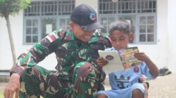 Cerdaskan Anak Bangsa, Satgas Pamtas Yonarhanud 2 Kostrad Gelar Program Alap-Alap Smart Car