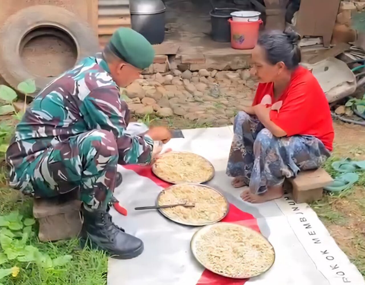 Dari Perbatasan untuk Kemandirian, Satgas Pamtas Dampingi UMKM Tempe