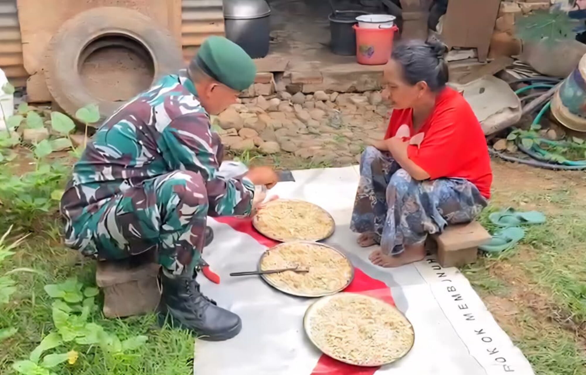 Dari Perbatasan untuk Kemandirian, Satgas Pamtas Dampingi UMKM Tempe