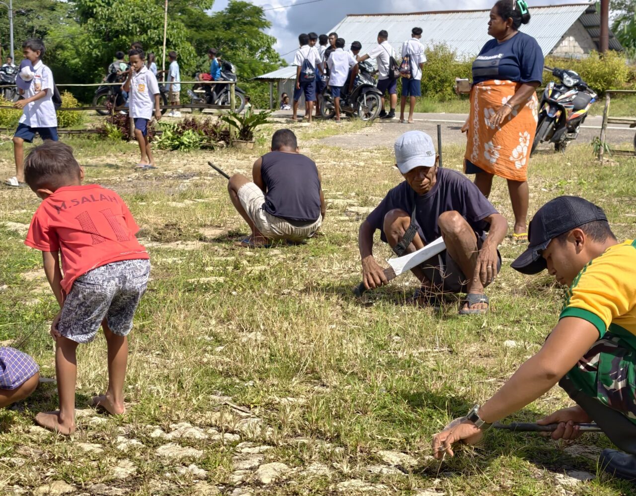 Dari Perbatasan, Satgas Pamtas Rawat Kapela St. Benediktus Abbas