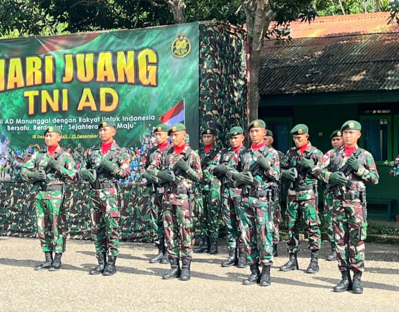 Satgas Pamtas Hadir Peringati Hari Juang Kartika di Atambua