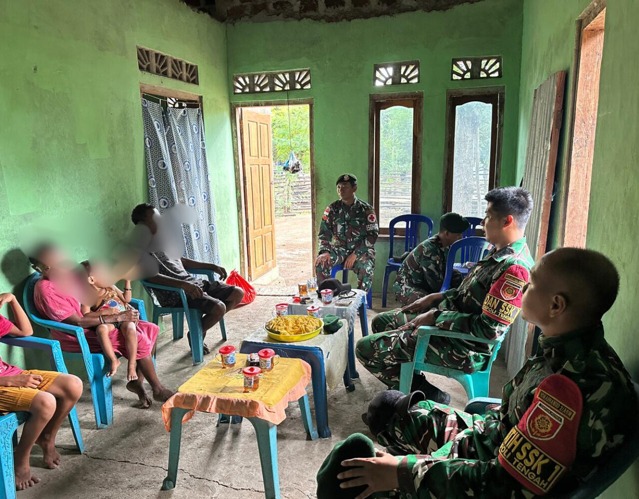 Satgas Pamtas Yonarhanud 2 Kostrad Terima 2 Pucuk Senjata, Bentuk Kepercayaan Masyarakat Perbatasan