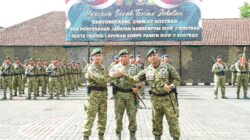Panglima Pimpin Serah Terima Kepemimpinan Yonbekang 2 dan Denpom Divif 2 Kostrad