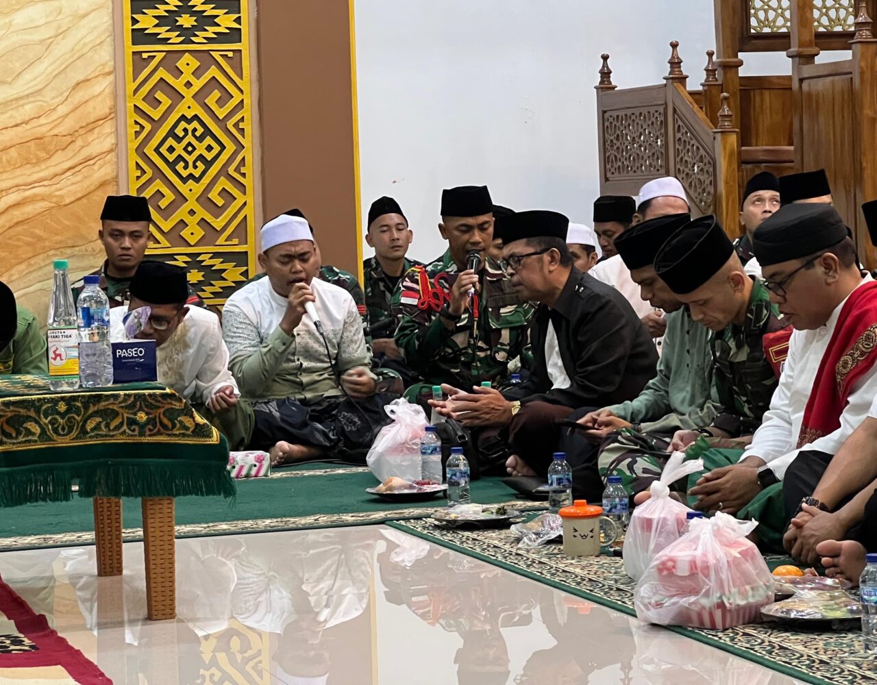 Yonarmed 12 Kostrad Hadiri Peringatan Isra’ Mi’raj Nabi Muhammad SAW di Atambua