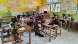 Yonarmed 12 Kostrad Hadirkan Edukasi Kebangsaan bagi Pelajar Desa Fulur