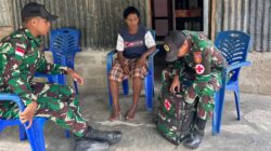 Pelayanan Kesehatan Humanis Yonarmed 12 Kostrad Perkuat Kepedulian di Tapal Batas RI–RDTL