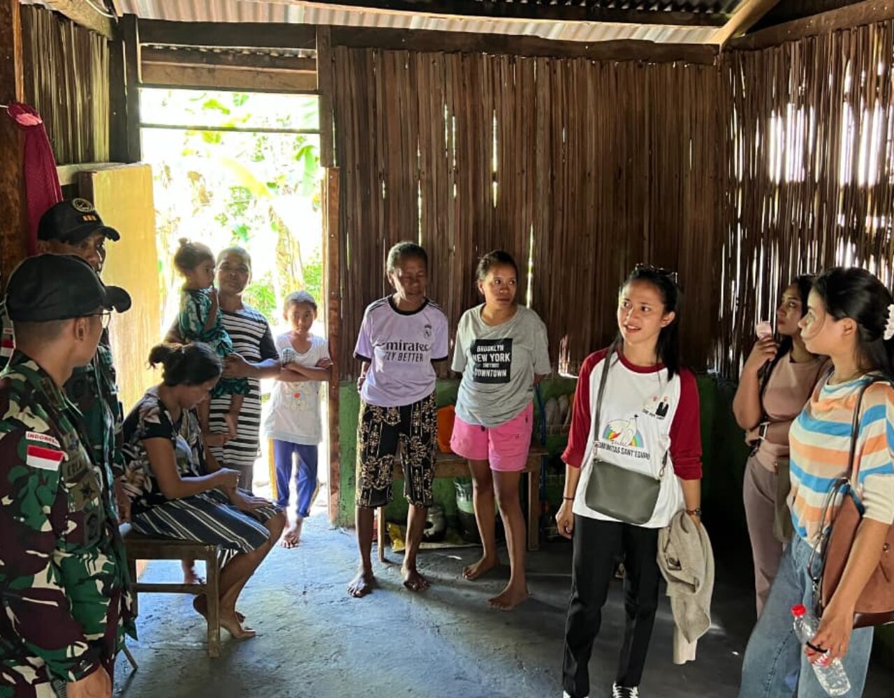 Yonarmed 12 Kostrad Terus Hadir untuk Warga Perbatasan Melalui Program RTLH