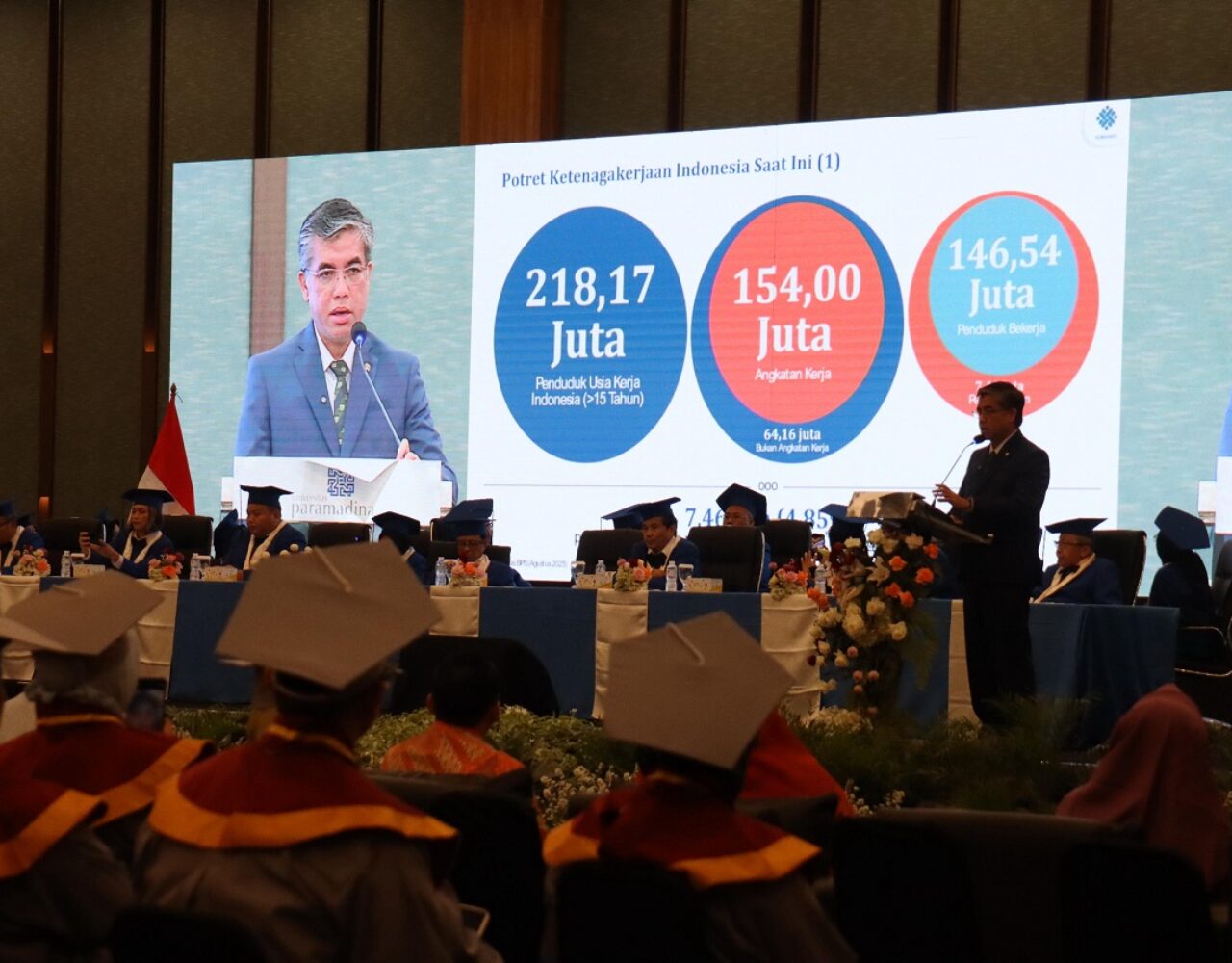 Orasi Ilmiah di Universitas Paramadina, Menaker Yassierli: Lulusan Perguruan Tinggi Harus Miliki Strategi Triple Readiness