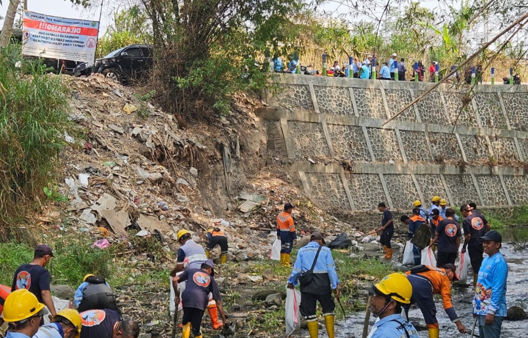 Pemerintah Kota Malang Gelar WCD dengan Aksi Bersih Sampah